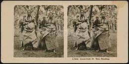 Cca 1910 Samoa Sztereo Fotó / Stereo Photo - Autres & Non Classés