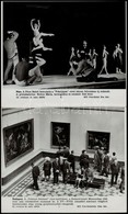 Cca 1980 5 Db Színházi és Balett Előadásokat Bemutató MTI Fotó 25x21 Cm - Other & Unclassified