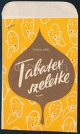 Tabatex Szeletke Papírzacskó, Káldor László (1905-1963) Grafikája - Advertising