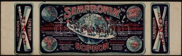 Sempronix Sopron Szivarkapapír-reklám - Reclame