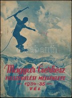 1934 A Magyar Cserkész C. újság Felszerelési Melléklete - Padvinderij