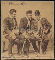 1894 Katonatársak, M. Kir. Varasdi 10. Honvéd Huszárezred Tisztjei, Várady Albert (1870-?) Huszárhadnagy, Későbbi Ezrede - Other & Unclassified