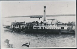 1916 A Kulpa Kórházhajó, Az 1980-as években Eredeti Negatívról Előhívott Fotó, 10×16,5 Cm - Other & Unclassified