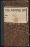 1891 Páduai Szent Antal Betegek és Halottak Egylet Tagsági Könyve, Benne Az Egyet Alapszabályával - Unclassified