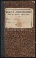 1891 Páduai Szent Antal Betegek és Halottak Egylet Tagsági Könyve, Benne Az Egyet Alapszabályával - Sin Clasificación