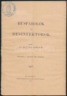 Hutyra Ferenc: Húspárolók és Desinfektorok. Bp., 1895.  36p. Képekkel - Sin Clasificación