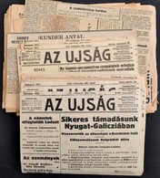 Cca 1910-1920 Az Újság C. Lap Sok Teljes Száma és Sok Címlap Kivágva. - Unclassified