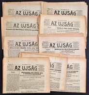 1917-18 Az újság 9 Db Száma Az I. Világháború Híreivel Október Végéig. - Unclassified