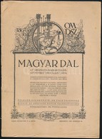 1931 Magyar Dal, Az Országos Magyar Dalosszövetség Hivatalos Lapja XXXVI. évfolyam 3-4. Szám, 48p - Non Classés