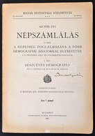 1936 Magyar Statisztikai Közlemények: Az 1930. évi Népszámlálás IV-V. Rész. IV. Rész: A Népesség Foglalkoztatása A Főbb  - Unclassified