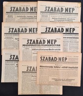 1945 A Szabad Nép, A Magyar Kommunista Párt Központi Lapja 7 Db Száma - Unclassified