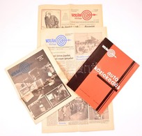 Cca 1960-1980 4 Db Volán újság. - Unclassified
