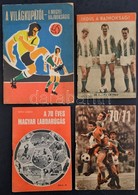 1968-1971 Magyar Labdarúgással Kapcsolatos 4 Db Kiadvány (A 70 éves Magyar Labdarúgás, NB I, Indul A Bajnokság, Stb.) - Non Classés