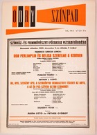 1985 Ódry Szinpad Színházi Plakát 47x57 Cm - Other & Unclassified