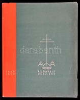 Dr. Halász Árpád: Budapest Húsz éve. 1920-1939. Fejlődéstörténeti Tanulmány. Bp., 1939, Wolff Károly Emlékbizottság. Fek - Non Classés