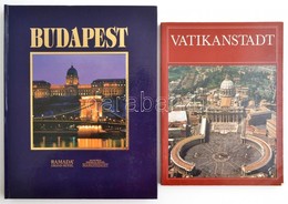 Budapest Guest Book. Bp., é.n., Blue Skies. Gazdag Képanyaggal Illusztrált. Angol és Német Nyelven. Kiadói Kartonált Pap - Zonder Classificatie