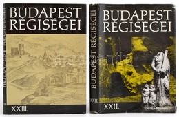 Budapest Régiségei XXII-XIII. A Budapesti Történeti Múzeum Évkönyve. Szerk.: Tarjányi Sándor. Bp., 1971-1973, BTM. Kiadó - Non Classés