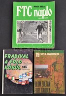 Nagy Béla 3 Műve: 
FTC Napló. 1964-1966. Bp.,1982, Mezőgazdasági. Fekete-fehér Fotókkal. Kiadói Papírkötés, Kijáró Lapok - Sin Clasificación