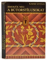 Kaesz Gyula: Ismerjük Meg A Bútorstílusokat. Bp. 1978, Gondolat. Negyedik Kiadás. Kiadói Egészvászon Kötésben, Kiadói Pa - Unclassified