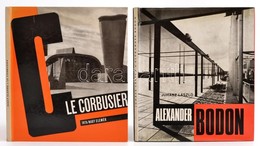 Architektúra Sorozat 2 Kötete: 
Nagy Elemér: Le Corbusier. Bp., 1984, Akadémiai. Kiadói Kartonált Papírkötésben, Jó álla - Unclassified