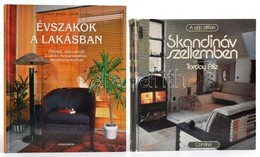 Csörgő Anikó-Csigó László: Évszakok A Lakásban. Bp.,1998,Csodaország. Kiadói Kartonált Papírkötés.+Torday Aliz: Skandiná - Non Classificati