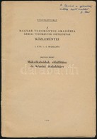 Sárkány Sándor-Sárkányné Kiss Irén-Dános Béla-Farkas-Riedel L.: Studien über Papaver Somniferum L. Und Selektionsversuch - Non Classés