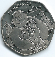 Isle Of Man - Elizabeth II - 2014 - 50 Pence - Christmas - Isle Of Man