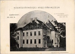 T2/T3 1933 Balassagyarmat, Nógrád Vármegyei Nagy Iván Múzeum, Alapítva 1891-ben, új épületében Megnyitott 1931-ben. Holl - Zonder Classificatie