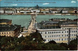 T2/T3 1913 Budapest, Duna Látkép A Lánchíddal (EK) - Zonder Classificatie