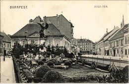 T2 1907 Budapest I. Dísz Tér, Honvéd Szobor, Kávécsarnok - Zonder Classificatie