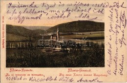 T2 1902 Budapest II. Máriaremete, Az új Templom és Környéke. Divald Károly 310. Sz. - Unclassified