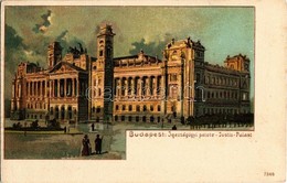 ** T2 Budapest V. Igazságügyi Palota. Litho - Zonder Classificatie