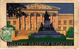 T3 Budapest VIII. Nemzeti Múzeum, A Magyar Földrajzi Intézet Kiadása. TCV Card S: Szekeres (szakadások / Tears) - Unclassified