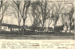 T2 1902 Gödöllő, Ferenc József Tér, Szentháromság Szobor - Zonder Classificatie
