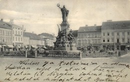 T2/T3 Arad, Szabadság Tér,  Vértanúk Szobra, Weigl Adolf és Társa és Schwarz Testvérek üzlete, Szobafestő / Square, Mart - Non Classés