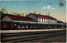 * T2/T3 Kiskapus, Kleinkopisch, Copsa Mica; Vasútállomás / Bahnhof / Railway Station  (EK) - Unclassified