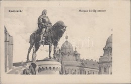 T2 Kolozsvár, Cluj; Mátyás Király Szobor / Statue - Unclassified
