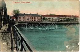 T2 Lippa, Lipova; M. Kir. Főerdőhivatal, Híd / Forestry Office, Bridge - Non Classés