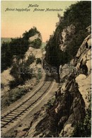 ** Marilla, Marila; Aninai-hegyipálya, Zsittini Vasúthíd, Gőzmozdony / Railway Bridge, Viaduct, Locomotive - 2 Db Régi K - Non Classés