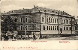 T2/T3 1910 Nagybánya, Baia Mare; Állami Polgári Leány Iskola. Kiadja Kovács Gyula / Girls' School (EK) - Unclassified