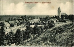 * T2 1940 Nagyborosnyó, Borosnyó, Borosneu Mare; Látkép és Templom / General View With Church - Unclassified