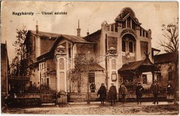 T3 1916 Nagykároly, Carei; Városi Színház / Theater (felületi Sérülés / Surface Damage) - Zonder Classificatie