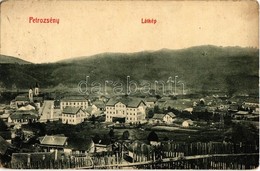 T2/T3 1910 Petrozsény, Petrosani; Látkép. W. L. Bp. 1694. / General View (EK) - Unclassified