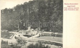 ** T1 Resicabánya, Resita; Resica-Ferencfalvi Nagy Vízmű. Felső Csatorna Beterelő Gátja / Resita-Vailug Water Works, Dam - Zonder Classificatie