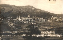 * T2 1940 Szilágysomlyó, Simleu Silvaniei; Látkép / Panorama View. Foto Burkos, Photo '1940 Szilágysomlyó Visszatért' So - Non Classés