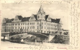 T2 1903 Temesvár, Timisoara; Arany Horgony Palota. Káldor Zs. és Társa Kiadása / Palace And Cafe - Zonder Classificatie