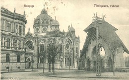 * T2/T3 Temesvár, Timisoara; Gyárváros, Zsinagóga / Fabrica, Sinagoga / Synagogue (Rb) - Zonder Classificatie