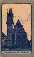 ** T1/T2 Besztercebánya, Banská Bystrica; Templom. Magyar Jövő Kiadása / Church, Irredenta Art Postcard - Non Classés