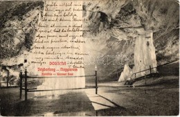 T2 Dobsina, Jégbarlang Belső, Nagyterem. Feitzinger Ede 100. / Cave Interior - Ohne Zuordnung