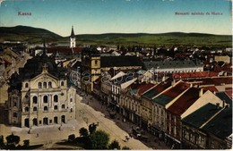 T2/T3 Kassa, Kosice; Nemzeti Színház és Fő Utca, Kovelly Sándor és Binder Ernő üzlete / Theatre And Main Street, Shops - Sin Clasificación